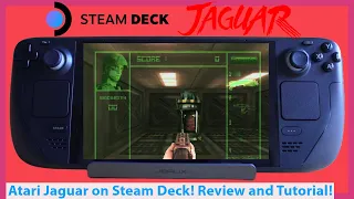 Atari Jaguar on Steam Deck! BigPEmu Emulator Review and Setup Guide!