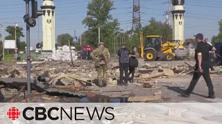 Russian forces pushed back in Kharkiv, but attacks continue