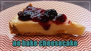 No Bake Cheesecake Recipe