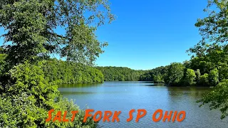 Hiking and camping in Bigfoot territory - Salt Fork SP Ohio