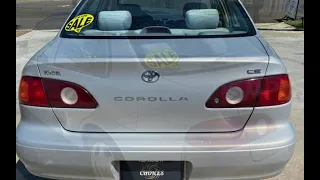 2002 Toyota Corolla CE for sale in Temecula, CA