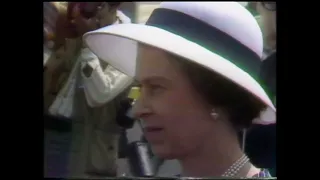 The Queen and Prince Philip visit the United States in 1976