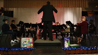 Star Spencer High School 9th & 10th grade beginning band "In Time for Holidays" 12:16:21