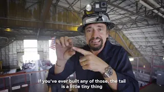 Richard Hammond's BIG - Climbing The Tail Of A Plane - Behind the Scenes Clip - Discovery Channel UK