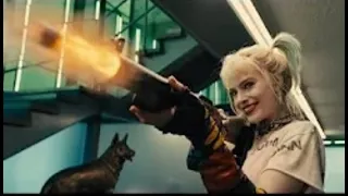 Birds of Prey - Harley Quinn vs Cops & Prisoners - Police Station Fight Scene (1080p)