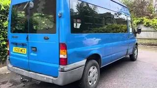 2006 Ford Transit Minibus Blue