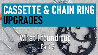 Bicycle Cassette & Chain Ring Upgrades Part 2 Di2 problems