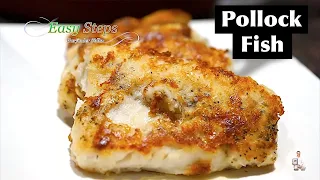 Pan-Fried Fish | Pan Fried Pollock Fish Recipe