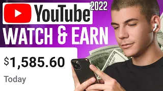 Get Paid $0.60 Per 40 Seconds To Watch YouTube For FREE (Online Business)