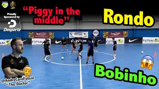 Rondo - Bobinho - Piggy in the Middle - #Soccer #Futsal Drills