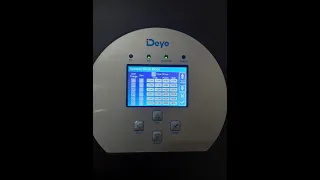 Deye Inverter   Depth of discharge and grid charge settings