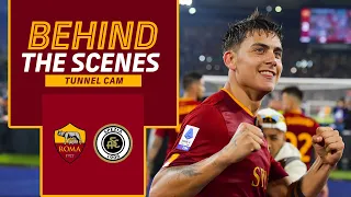 DYBALAAAAAA 🟨🟥 ROMA-SPEZIA | 🎥 BEHIND THE SCENES | 👀 TUNNELCAM 2022-23