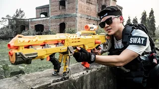 Nerf Guns War :  S.W.A.T Seal Team Nerf Guns Fight Dangerous Big Boss Black Hat Hell Battlefield