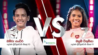 Neththara | Omiru Vs  Manumi | Little Titans