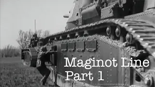 Inside the Maginot Line 1938 Reel 1 - French army military readiness presentation to the politicians
