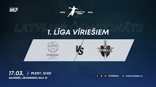 Ulbroka SK - ZRHK Dobele/DSS | Handbola 1. līga vīriešiem | Latvijas čempionāts 2023/2024