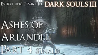 Dark Souls 3 Walkthrough - Everything Possible in... Ashes of Ariandel (Part 4 ) [Finale]