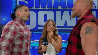 Brock Lesnar encounter Jeff Hardy before Rare Promo