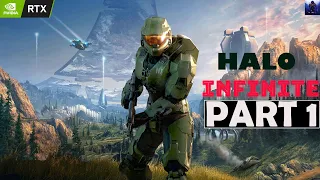 Halo Infinite campaign Gameplay Walkthrough Part 1 No Commentary PC 4k Ultra 60 FPS