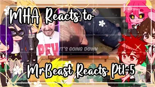 ᪥Mha Reacts to MrBeast React Pt1-5||Gachaclub||Bnha/Mha᪥