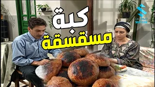 كبة حلبية بالشحمة عالماكينة اليدوية بتقول للقمة اسبقيني لاحقك 😂😂👌