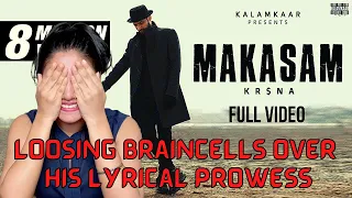 KR$NA : MAKASAM Song & Lyric Breakdown REACTION | Breakdown by Rohan Cariappa | Ashmita Reacts