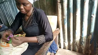 COOKING STAPLE  FOOD // AFRICAN VILLAGE  LIFE.