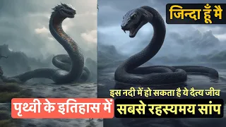 ये सांप है या खूंखार दैत्य | पृथ्वी के इतिहास में सबसे रहस्यमय सांप | ज़िंदा है Titanoboa