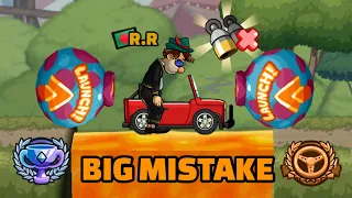 BIG MISTAKE? 😨 8 EASY TO HARD MAP CHALLENGES | Hill Climb Racing 2