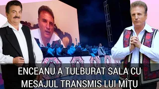 Enceanu a lipsit de la spectacol dar mesajul lui a tulburat intreaga sala: mi-e dor si mai am...