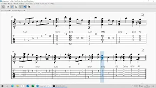 My One And Only Love  唯一の愛：Guitar  ( TAB譜 )