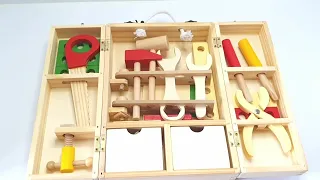 Unboxing wooden tool box!