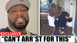 50 Cent Reacts Why They Can't Arr3st Diddy for  A**aulting Cassi In 2016