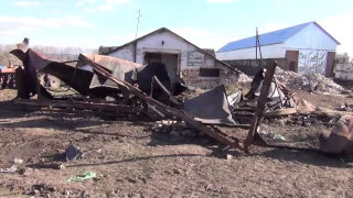 ЧП. Заживо сгорел охранник  на частном хозяйстве в с.Барахты Васильковского р-на.