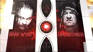 Story of Bray Wyatt vs Undertaker || Wrestlemania 31