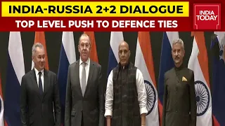 India, Russia Hold 2+2 Dialogue, Sign Landmark AK-203 Rifles Deal, Stage Set For Putin-Modi Meet