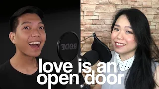Love is an Open Door - Frozen (Duet Cover ft. Clark on Stage)