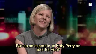 Aurora about Katy Perry's Runaway tweet (2015)