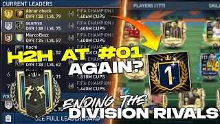 FINISHING AT #1 ONCE AGAIN?? | DIVISION RIVALS H2H JOURNEY IN FIFA MOBILE 23