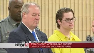 Teen who killed classmate for prom rejection gets 25 years