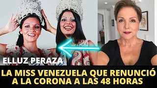 RENUNCIÓ A LA CORONA POR AMOR / ELLUZ PERAZA Y EL MISS VENEZUELA