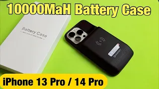 iPhone 13 Pro/ 14 Pro: 10000mAh Battery Case Review (NEWDERY)