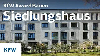 Komplexes Stadthaus mit Siedlungscharakter | KfW Award Bauen 2020: Platz 1 in der Kategorie Neubau