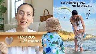 Vacaciones en la playa + HAUL compras 2ª mano | Raque Late Vlogs