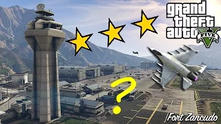 GTA 5 - Как попасть в Форт Занкудо без звезд розыска. How to get Zancudo without wanted level #2