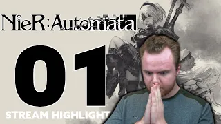 Nier Automata Highlight #1 - THIS CANNOT CONTINUE!