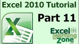 Microsoft Excel 2010 Tutorial - Part 11 of 12 - Save Load Print