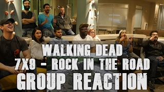 The Walking Dead - 7x9 Rock in the Road - Group Reaction