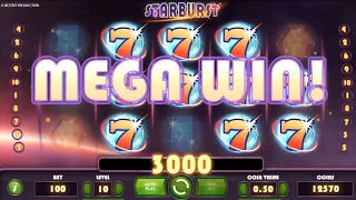 Starburst Slot Mega Win