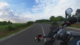 GSR600 riding raw